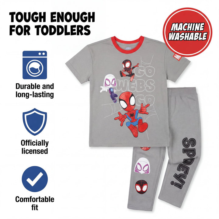 Marvel Spidey and His Amazing Friends Boys' Cool Gray Red