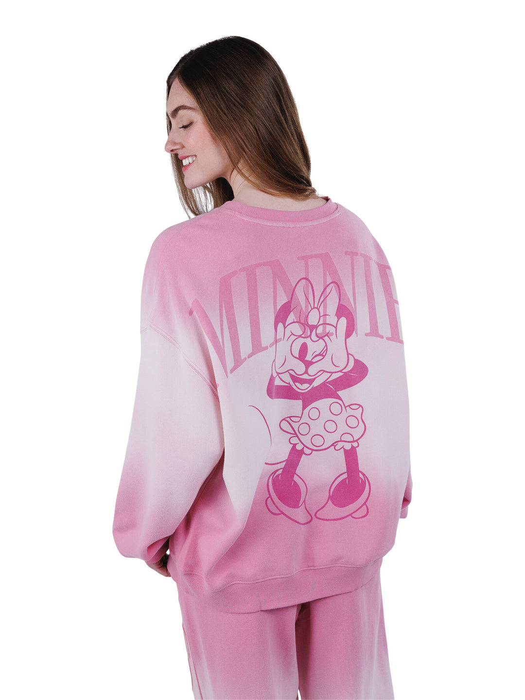 Minnie Mouse Women's Loungewear Sweatshirt Blush