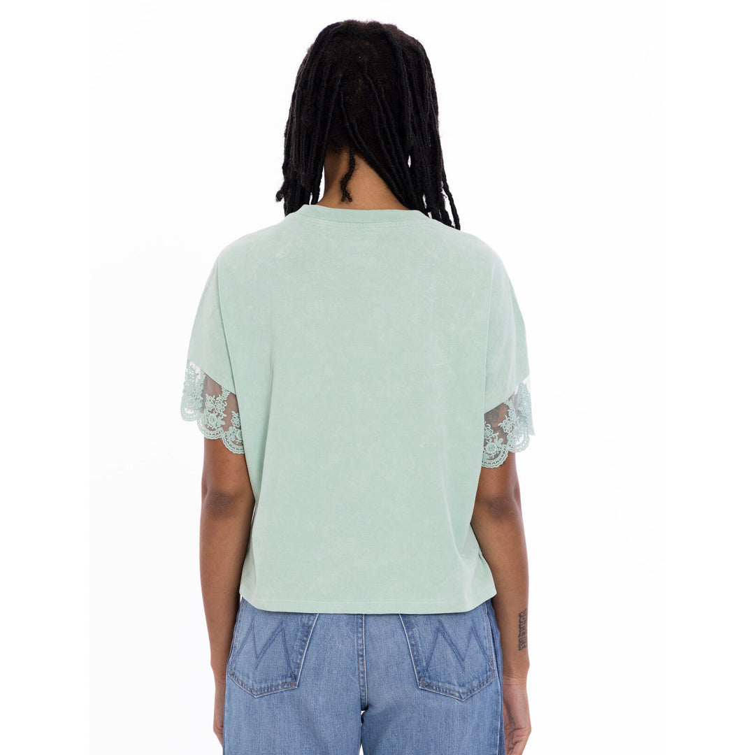 Tinkerbell Peter Pan Tinker Bell Women's Short Sleeve T-Shirt Lichen