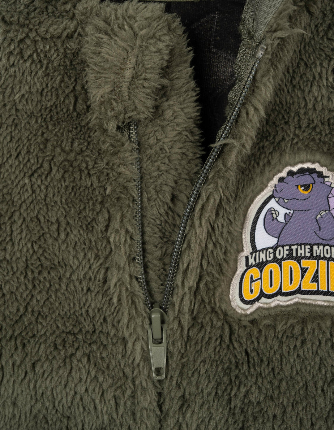 Godzilla Baby Cosplay One Piece Coverall Dark Grey