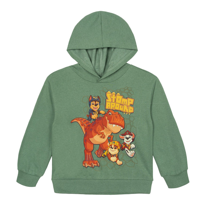 Nickelodeon Paw Patrol 2-Piece Fleece Hoodie and Jogger Pants Set Dinosaur Green