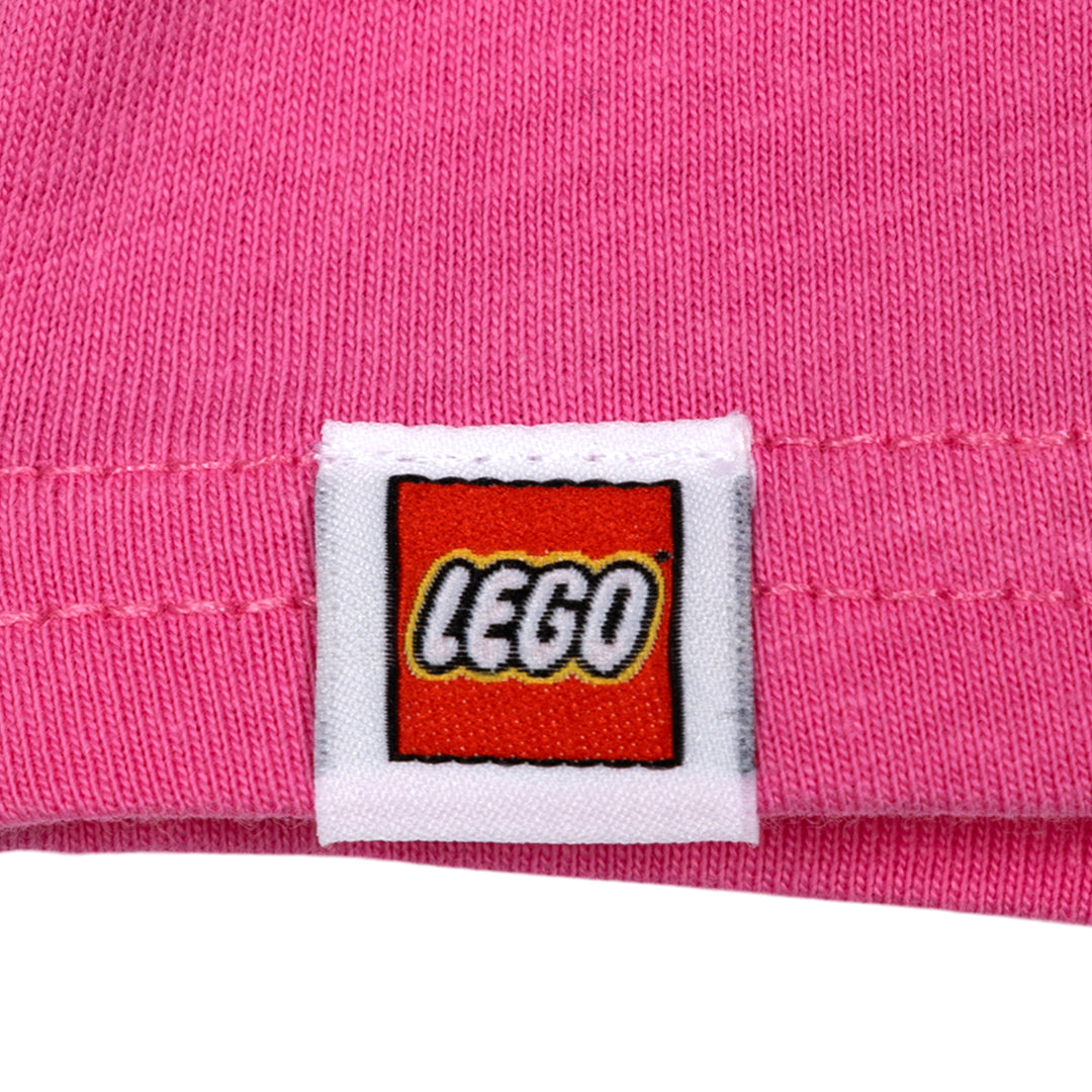 LEGO Girls' Short Sleeve T-Shirt Orchid Pink
