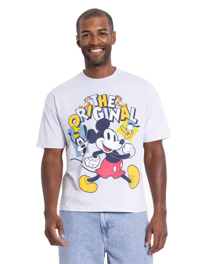 Disney Mickey Mouse & Friends Men's Short Sleeve T-Shirt Skyway