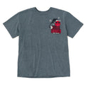 Nightmare Before Christmas Jack Skellington Men's T-Shirt Charcoal Wash