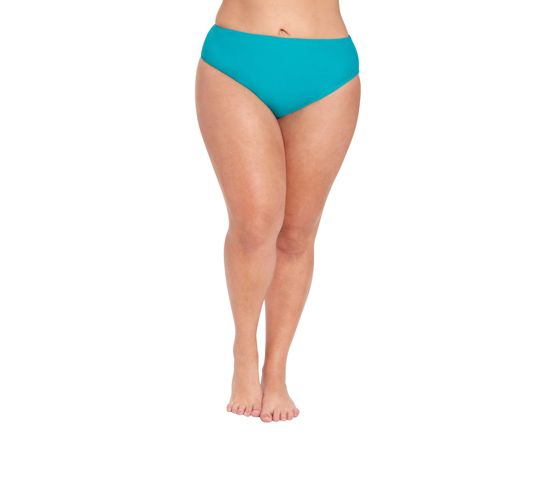 LYSA Women's Swimwear Bikini Bottom Deep Teal