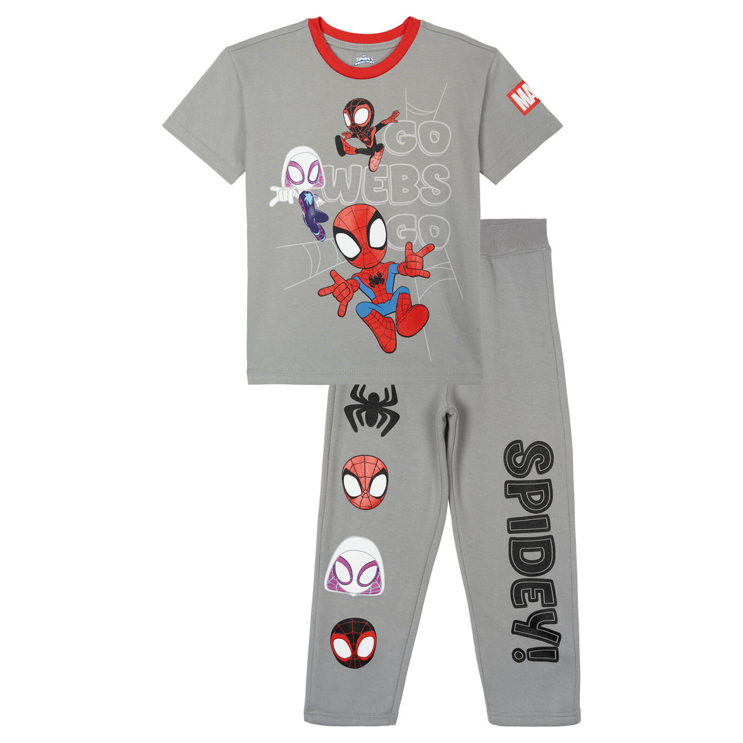 Marvel Spidey and His Amazing Friends Boys' Cool Gray Red