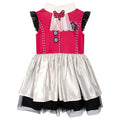 Monster High Draculaura Girls' Cosplay Dress Fuchsia Black