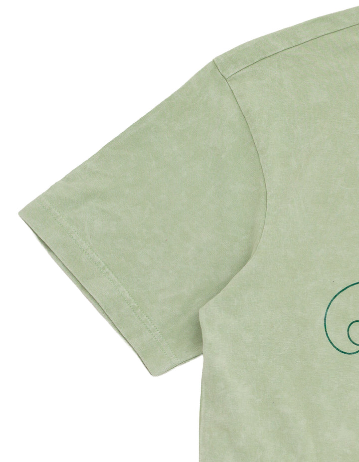 Sesame Street Oscar the Grouch Crewneck Short Sleeve T-Shirt Mineral Wash