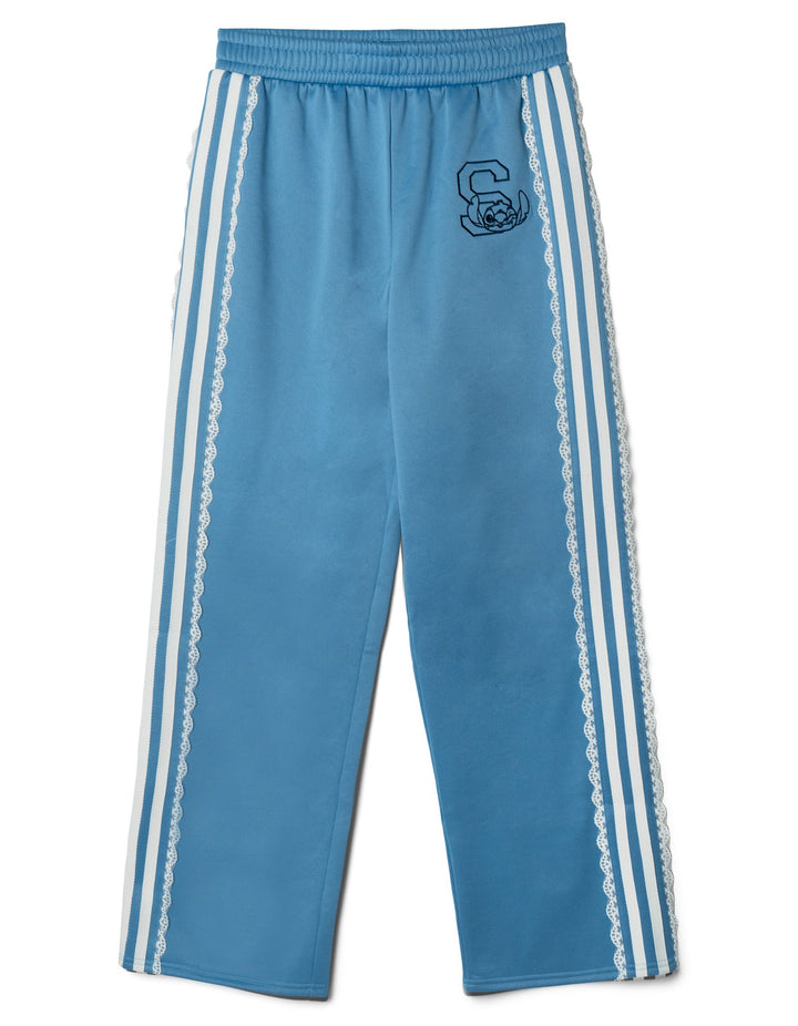 Lilo & Stitch Women's Athletic Track Pants Silver Blue