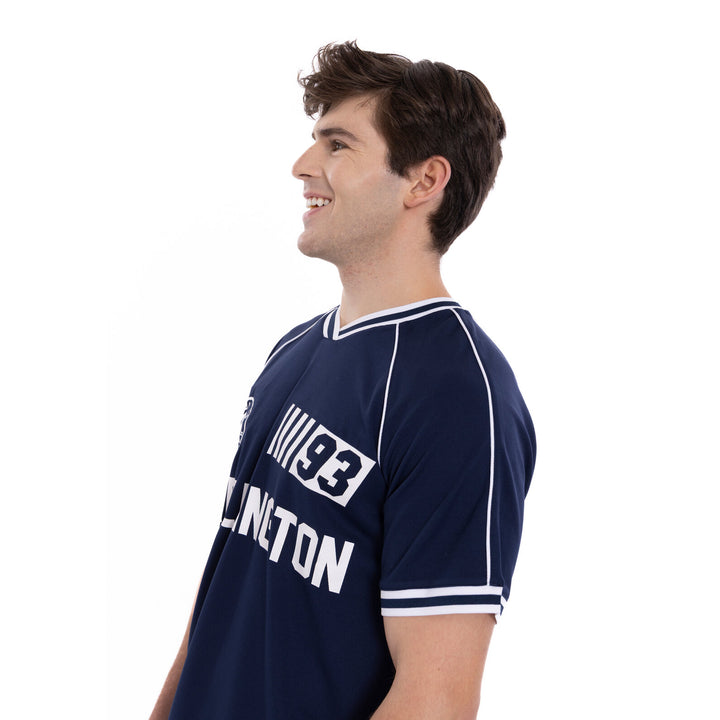 Nightmare Before Christmas Jack Skellington Men's Soccer Jersey Navy