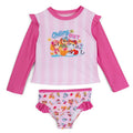 Paw Patrol Girls' 2-Piece Rash Guard Set Skye Liberty Pink