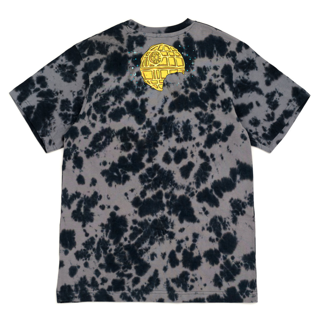 Star Wars Darth Vader Men's Short Sleeve T-Shirt Grey Dye