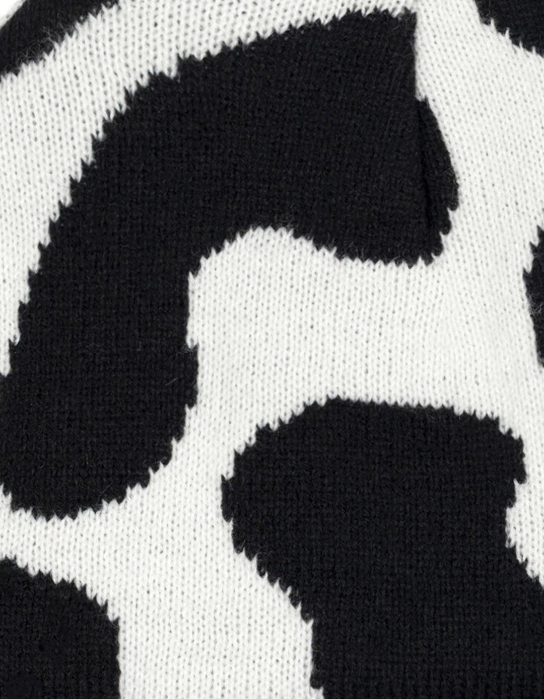John Deere Toddler Boys' Pom Pom Beanie Hat with Sound Chip Black White Cow
