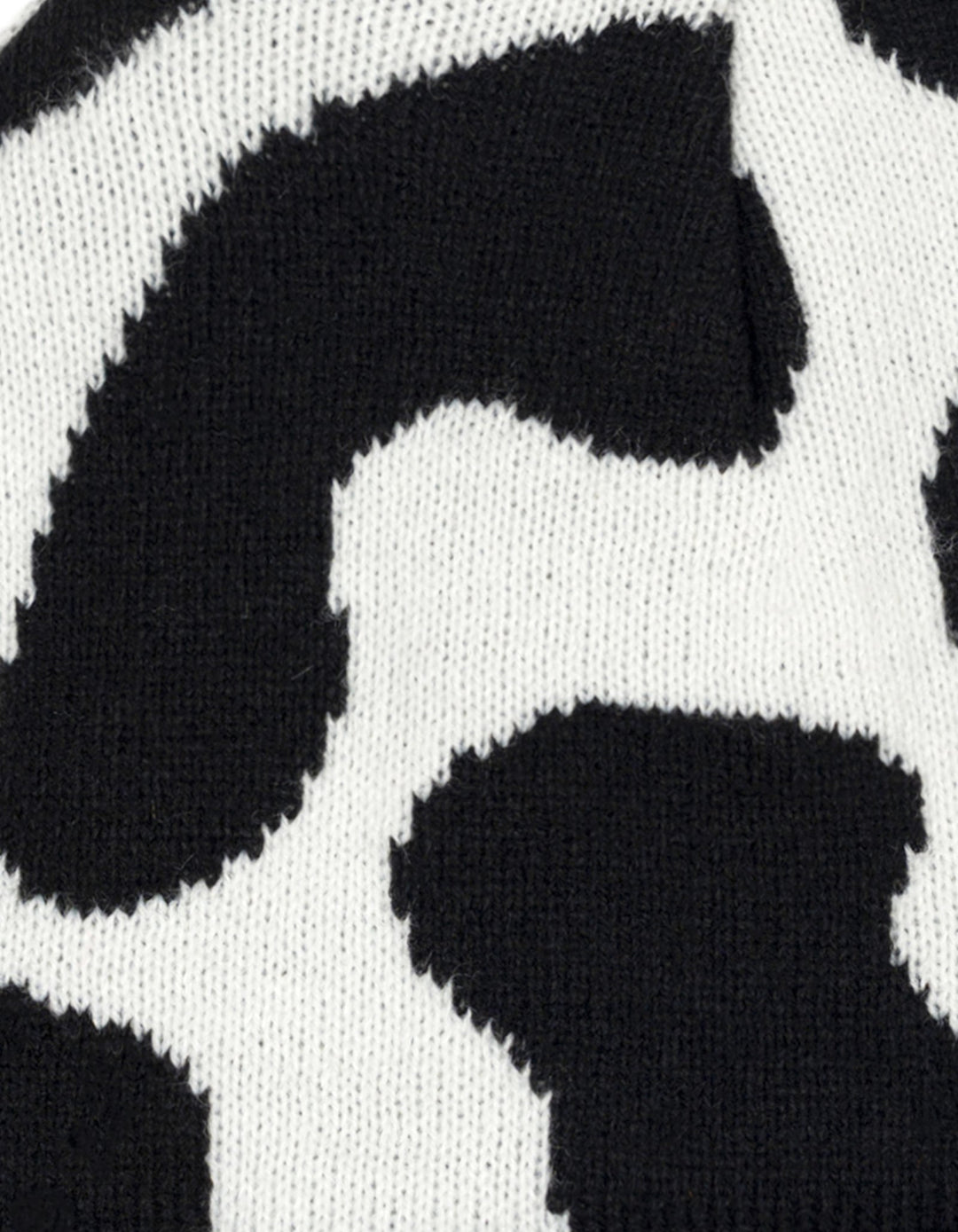 John Deere Toddler Boys' Pom Pom Beanie Hat with Sound Chip Black White Cow