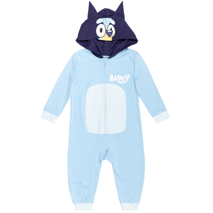 Bluey Cosplay Hooded Coverall Blue