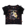 Disney Villains Women's Short Sleeve T-Shirt Black Rust Wash
