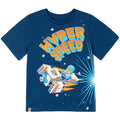 LEGO Boys' Short Sleeve T-Shirt Navy Space Speed