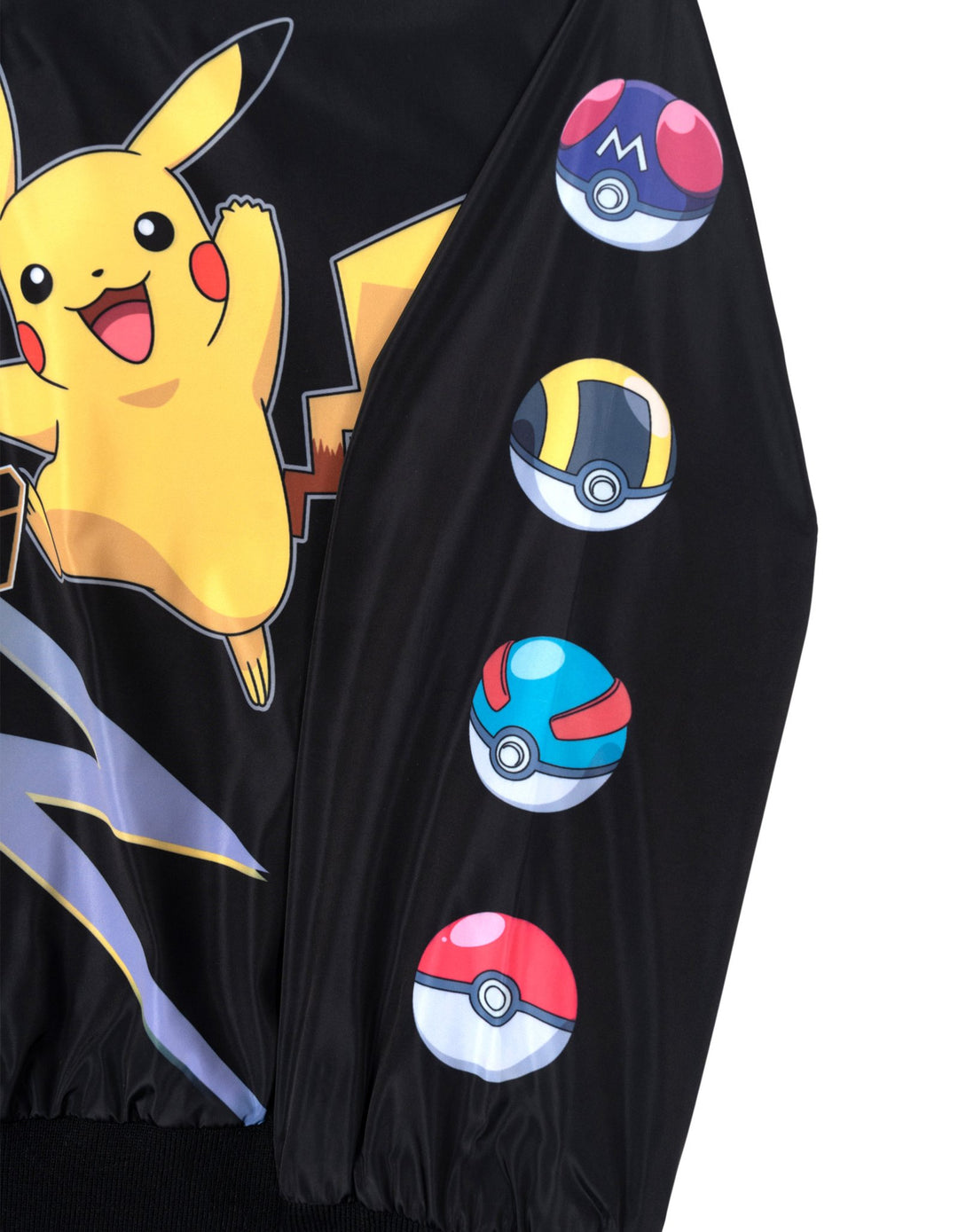 Pokemon Boys' Bomber Jacket Black