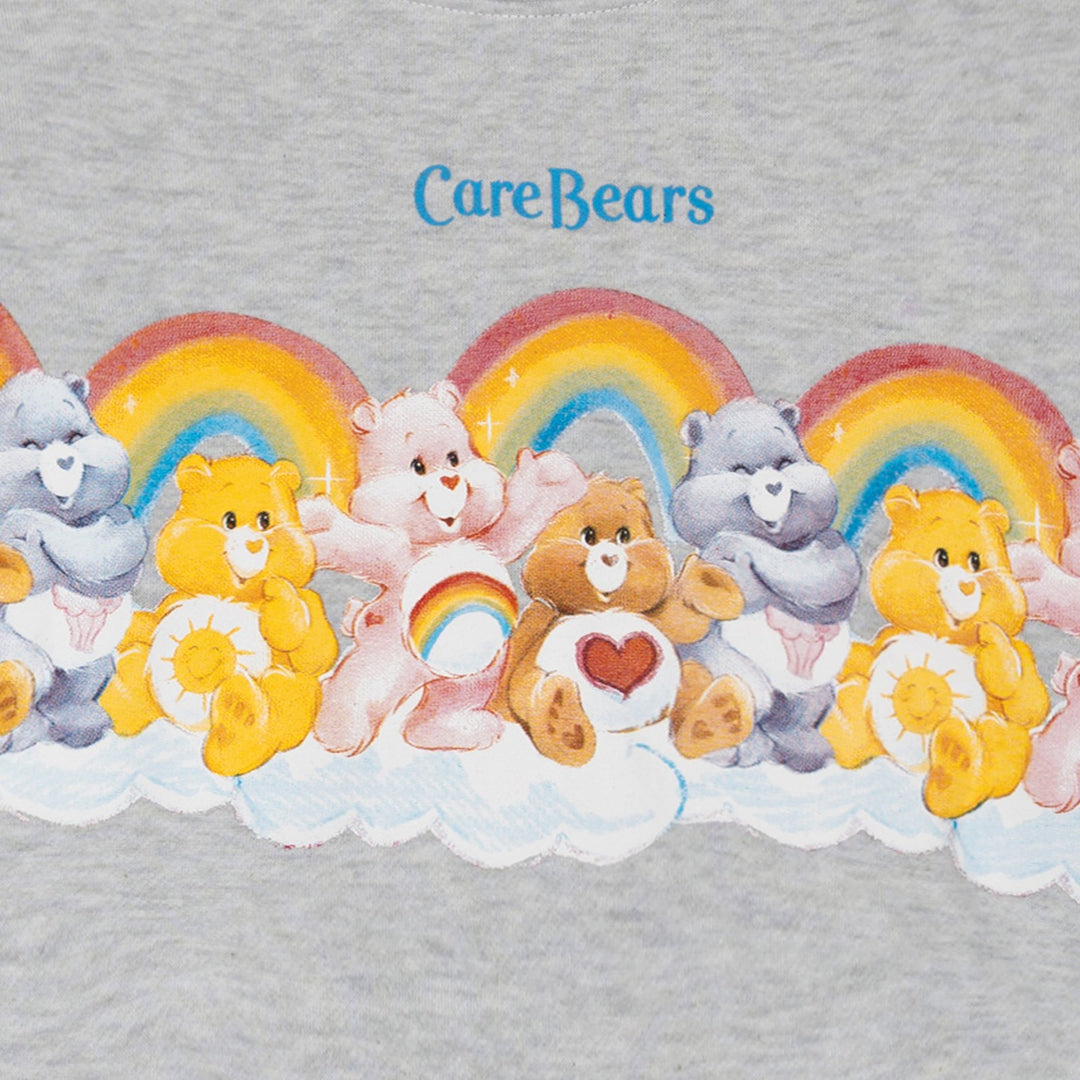 Care Bears Girls' Fleece Sweatshirt Silver Grey