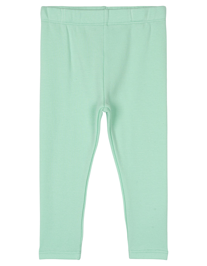 Bluey Girls' 2-Piece Fleece Sweatshirt and Leggings Set Cream Mint