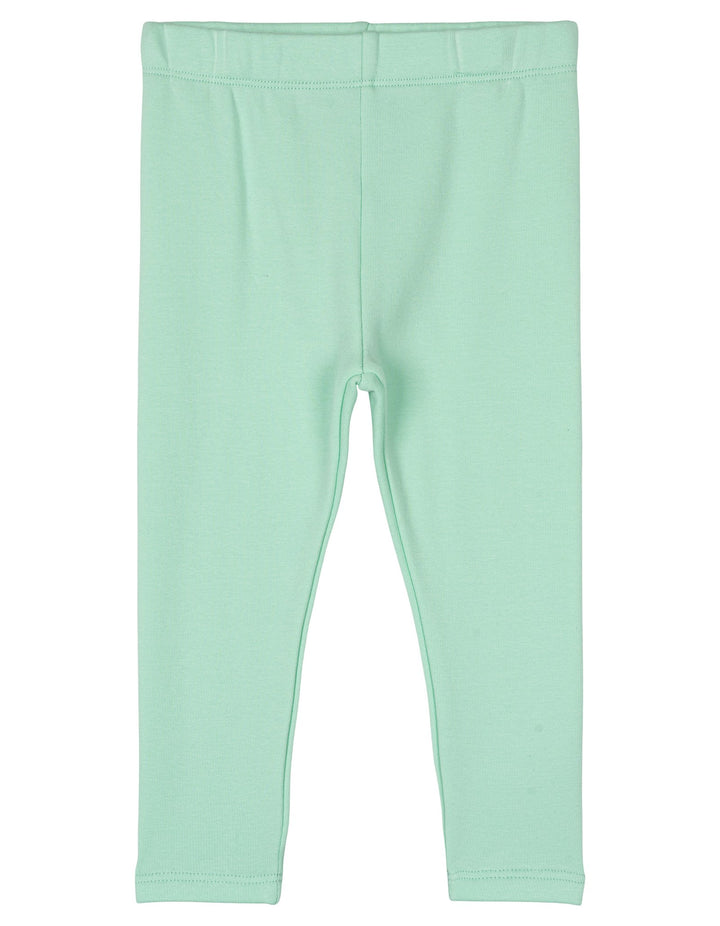 Bluey Girls' 2-Piece Fleece Sweatshirt and Leggings Set Cream Mint