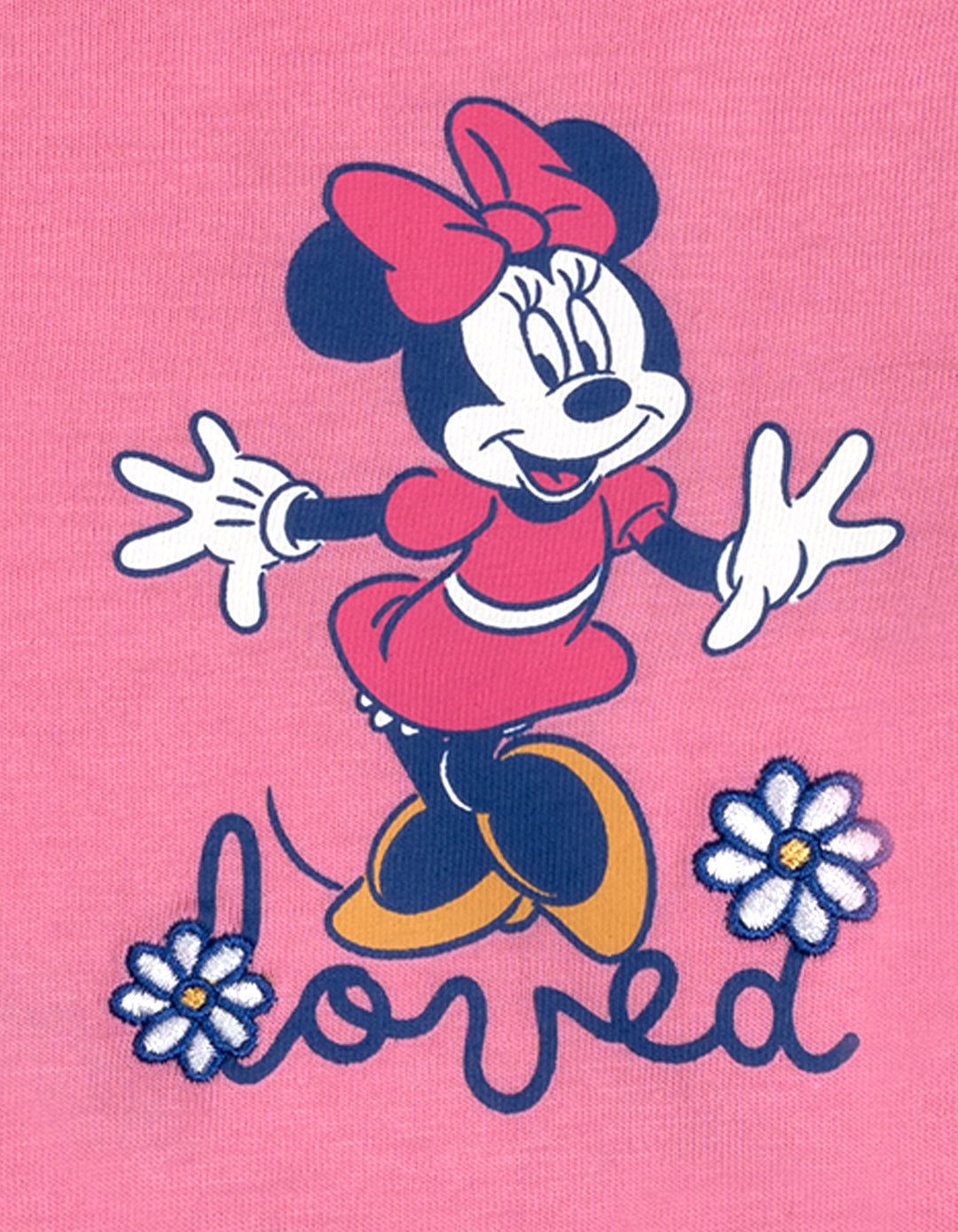 Minnie Mouse Baby Girls' 2-Piece T-Shirt and Shorts Set Pink