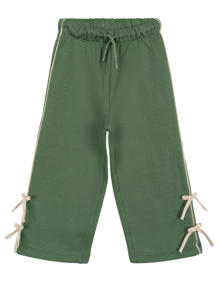 Moana Girls' Fleece Sweatshirt and Pants Set Cream Green
