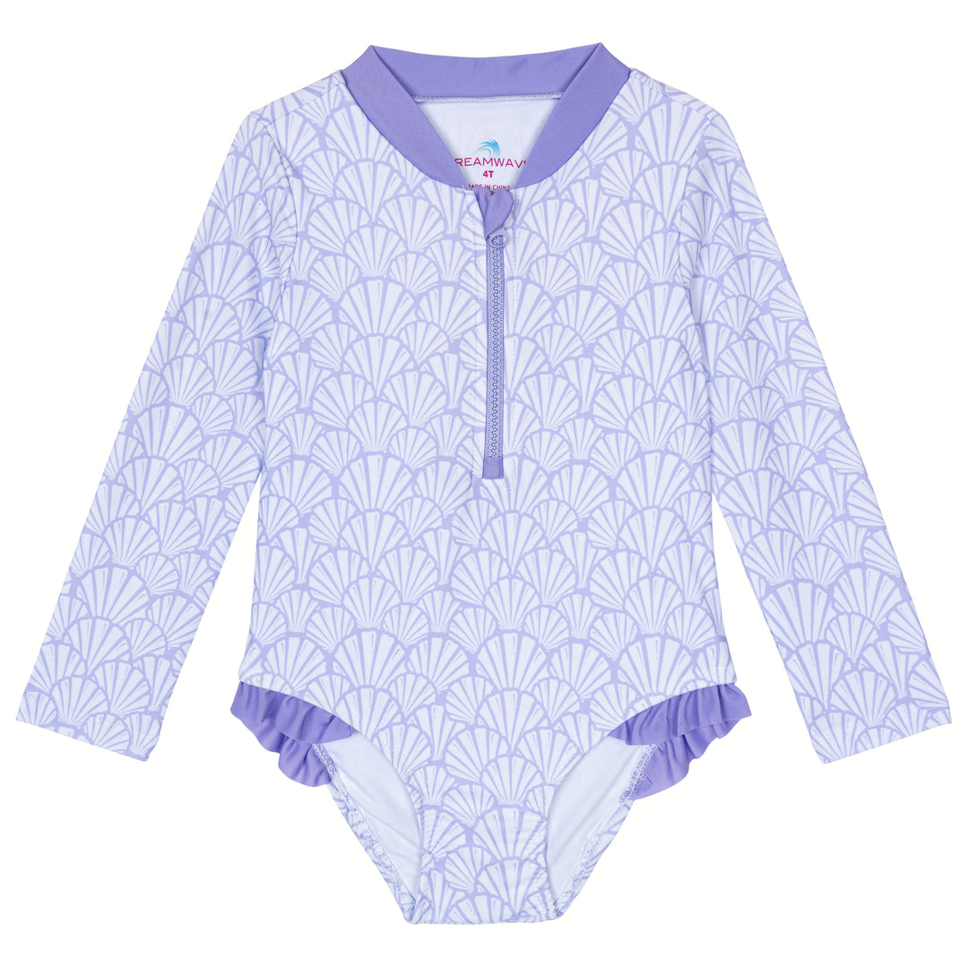 Dreamwave Girls' One Piece Swimwear UPF 50+