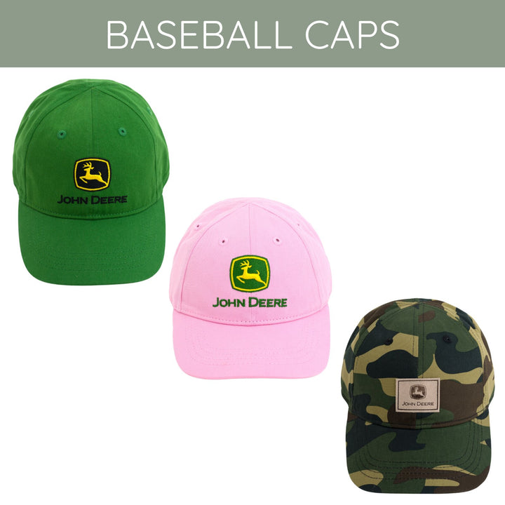 John Deere Toddler Boys' Strapback Baseball Cap Forest Camo