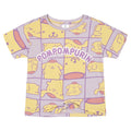 Hello Kitty Pompompurin Girls' Short Sleeve T-Shirt Purple