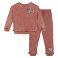 Disney Mickey Mouse & Friends 2-Piece Fleece Sweatshirt and Pants Set Pink