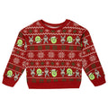Shrek Boys' Holiday Fleece Pullover Sweatshirt Scarlet Donkey