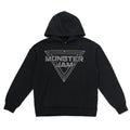 Monster Jam Adult Men or Women Pullover Hoodie Silver Black