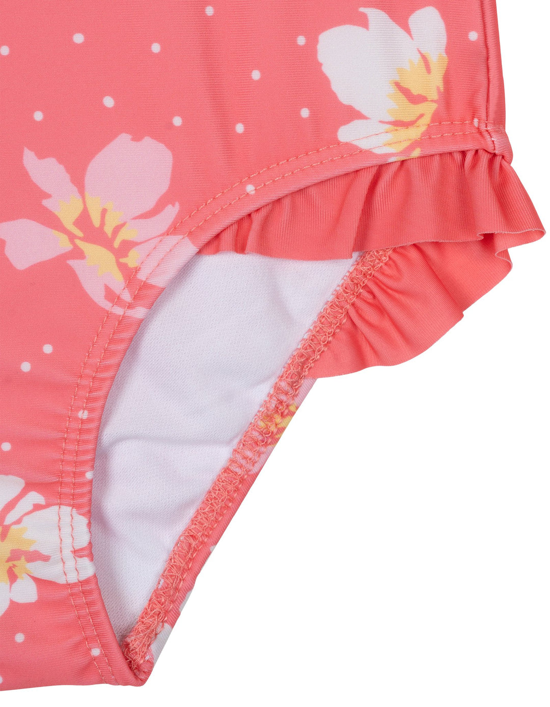 Dreamwave Girls' One Piece Bathing Suit Pink Floral