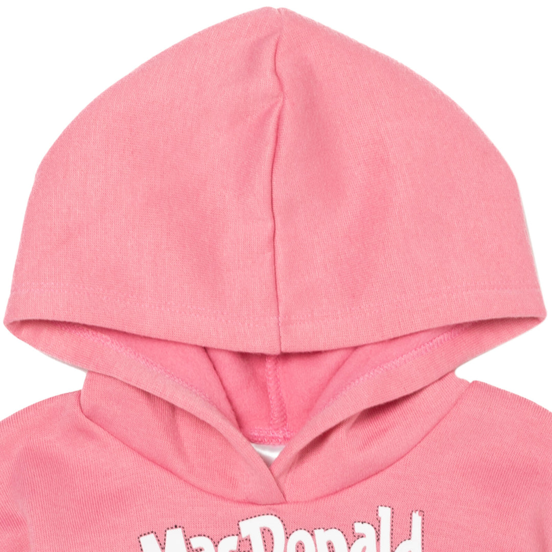 CoComelon JJ - Conjunto de sudadera con capucha y pantalones de forro polar