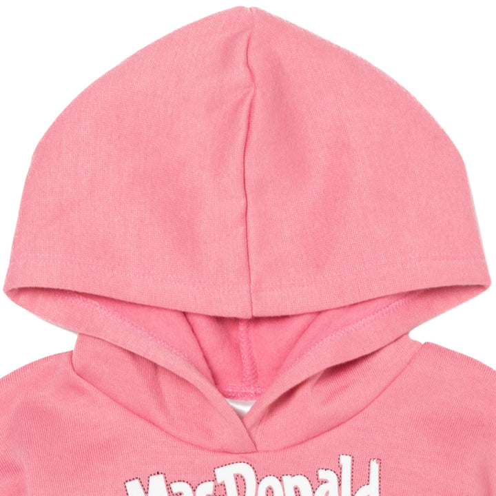 CoComelon JJ - Conjunto de sudadera con capucha y pantalones de forro polar