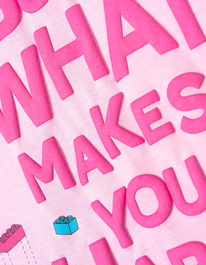 LEGO Girls' Short Sleeve T-Shirt Pale Pink