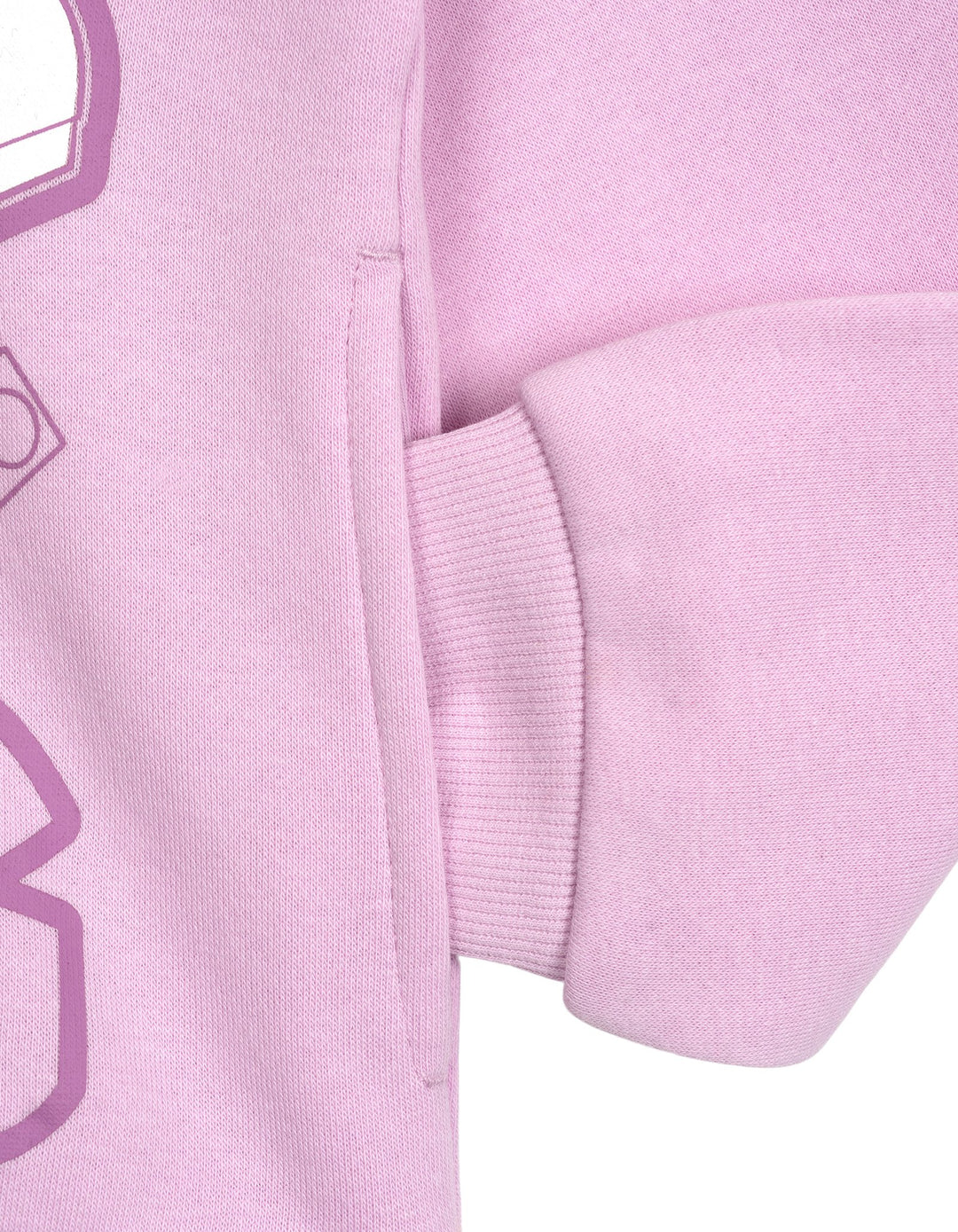 LEGO Girls' Fleece Hoodie and Leggings Set Light Pink Unicorn