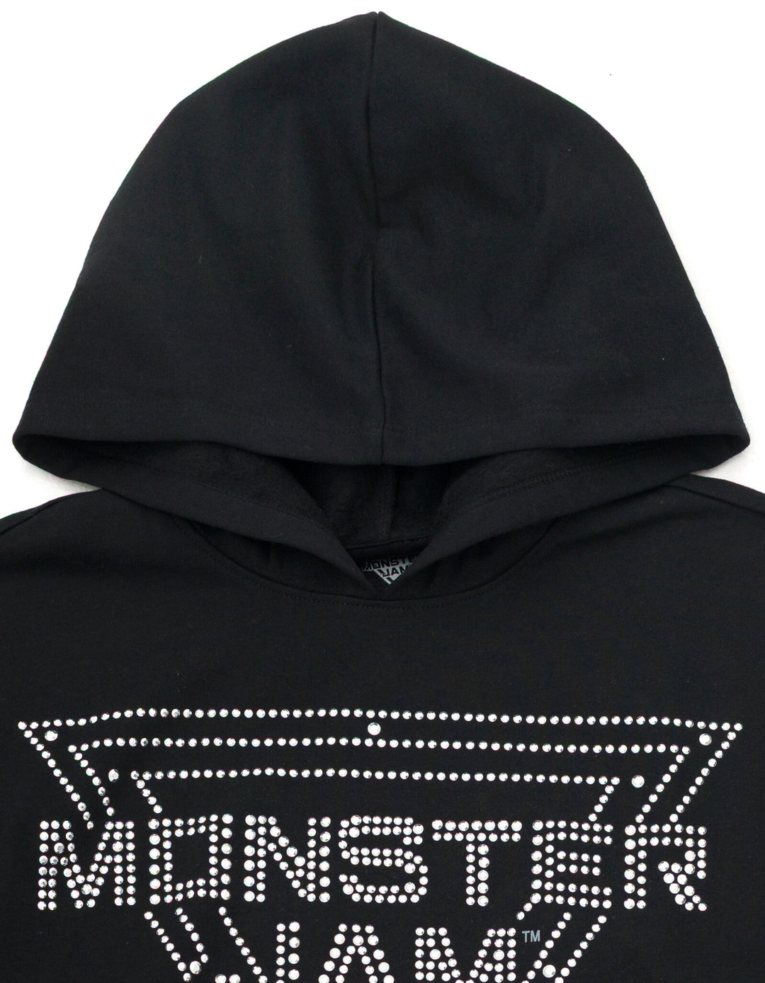 Monster Jam Adult Men or Women Pullover Hoodie Silver Black
