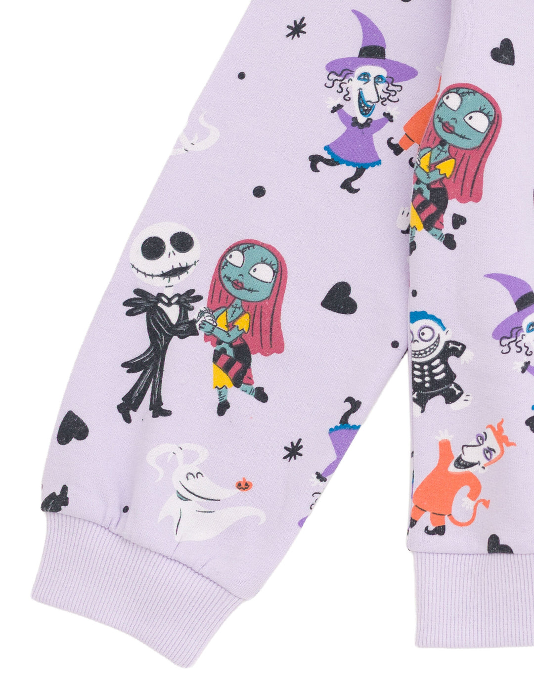 Nightmare Before Christmas Girls' Jack Sally Lavender