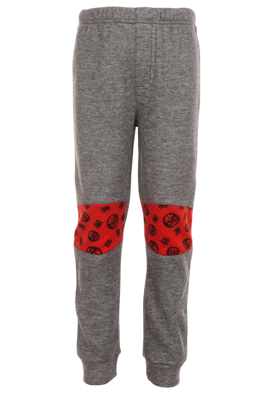 Marvel Spider-Man Boys' Fleece 2-Piece Hoodie and Pants Set Red Grey