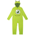 Monsters Inc. Mike Wazowski Adult Men or Women Cosplay Hooded One Piece Lime Green