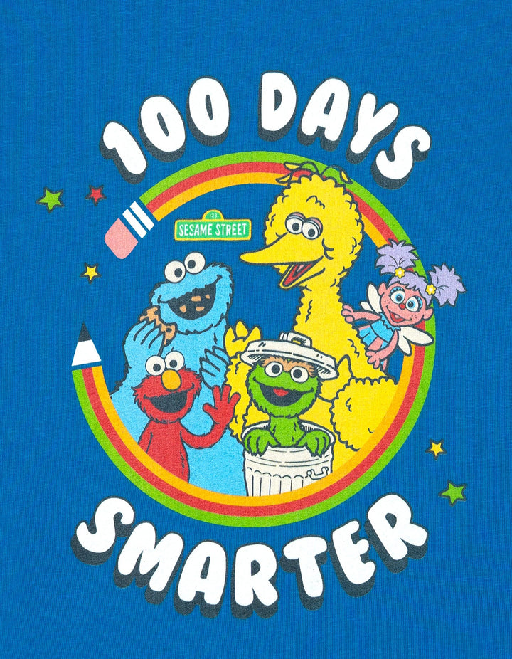 Sesame Street Boys' T-Shirt Medium Blue