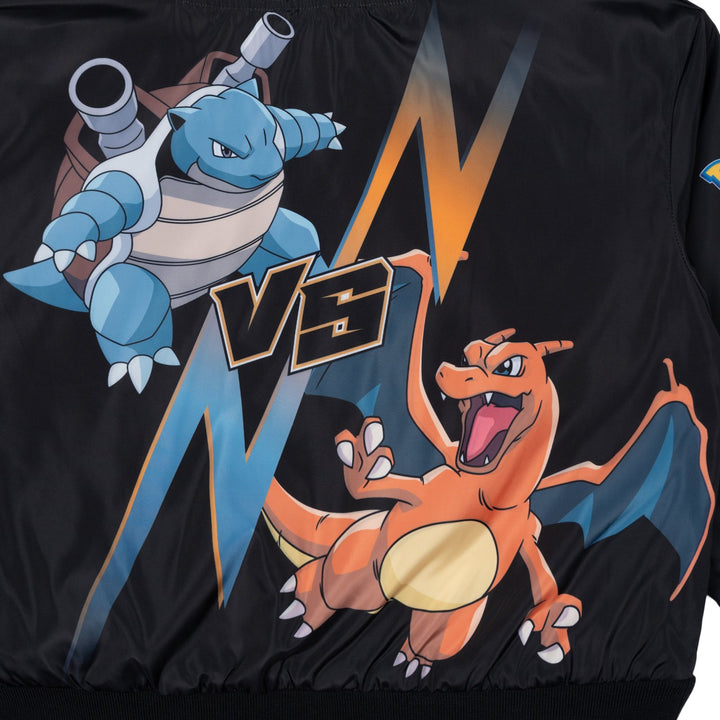 Pokemon Boys' Bomber Jacket Black