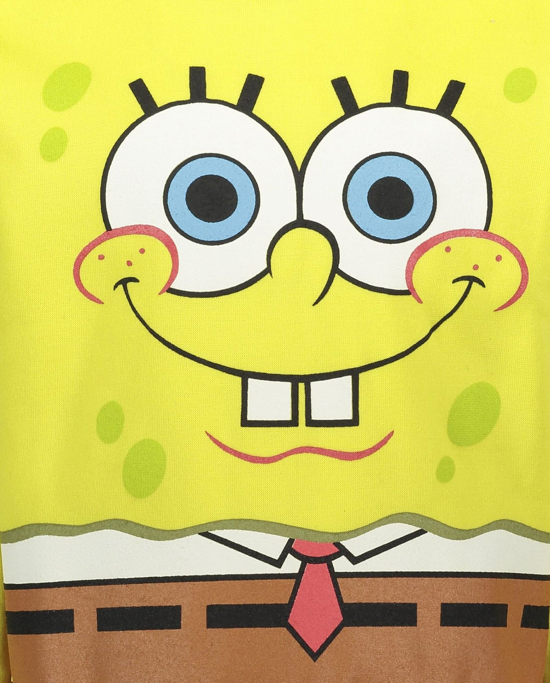 Nickelodeon SpongeBob SquarePants Matching Family Fleece Pullover Hoodie Yellow Body
