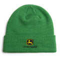 John Deere Men's Knit Beanie Hat Classic Green
