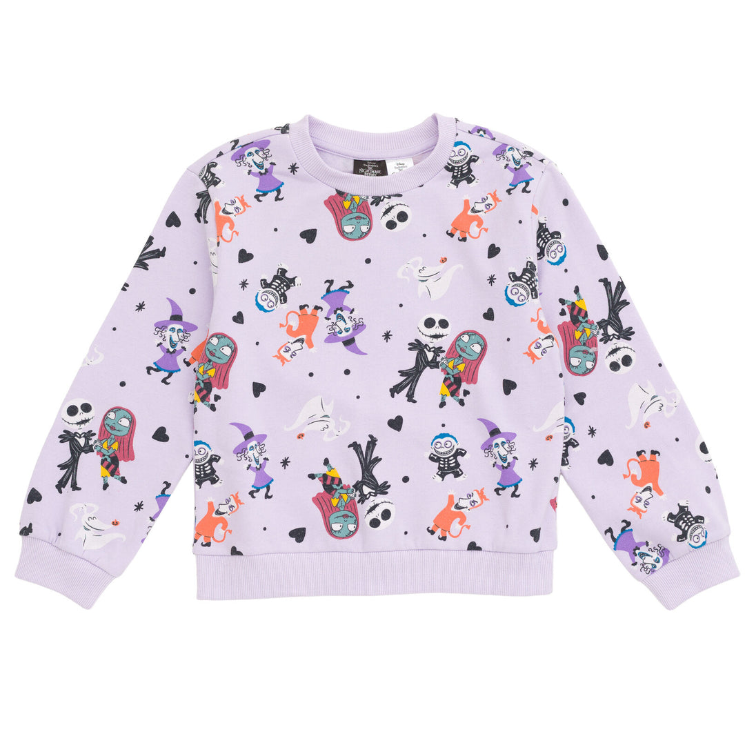 Nightmare Before Christmas Girls' Purple Jack Sally