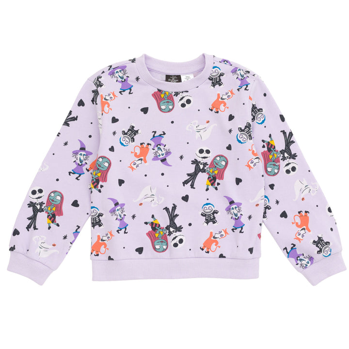 Nightmare Before Christmas Girls' Purple Jack Sally
