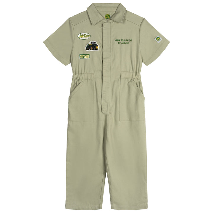 John Deere Boys' Cosplay One Piece Olive Khaki