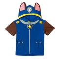 Paw Patrol Chase Boys' Cosplay Hooded T-Shirt Royal Blue